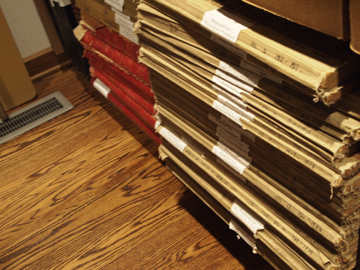 http://morrisoncountyhistory.org/museumpics/pierzjournals.jpg The collection of Pierz Journals at the Morrison County Historical Society, November 2011.