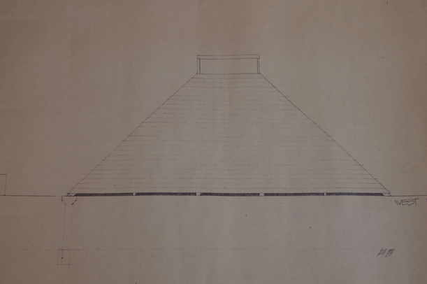 Stanley Fishman design for the Morrison County Historical Society museum in the early 1970s.