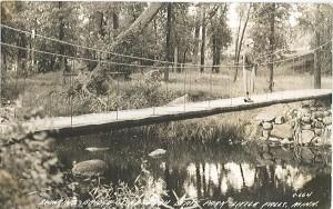 Postcard of Charles A. Lindbergh State Park, Circa 1950