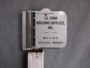 Rain Gauge from La Fond Building Supplies, Inc.