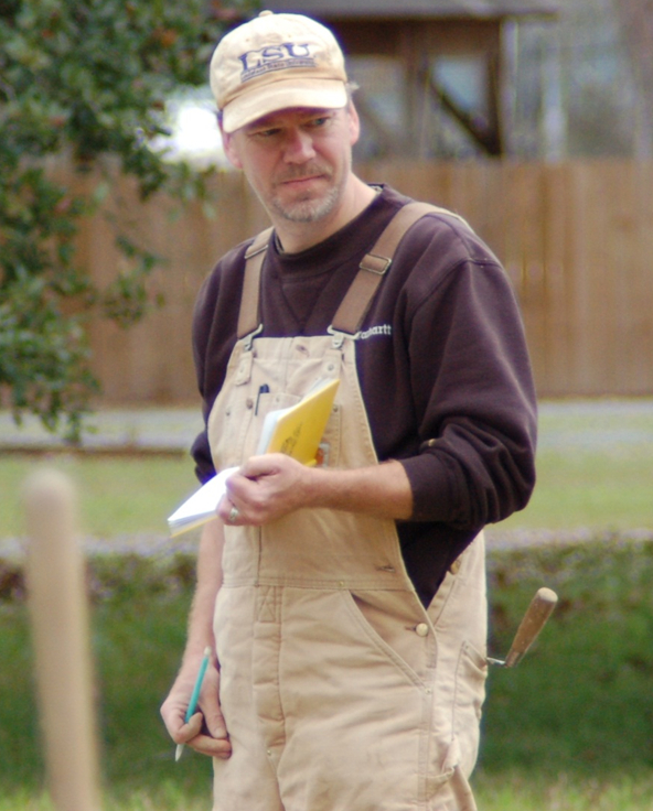 Rob Mann, anthropology professor at St. Cloud State University and archaeologist of mission site at Little Elk Heritage Preserve. Photo provided by Rob Mann.