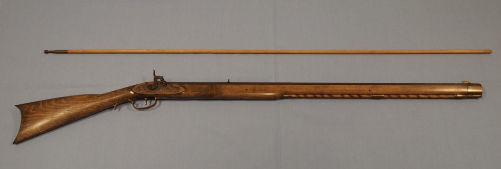 Reproduction Kentucky Long Rifle donated by Stan Wielinski, 2017 MCHS raffle prize.