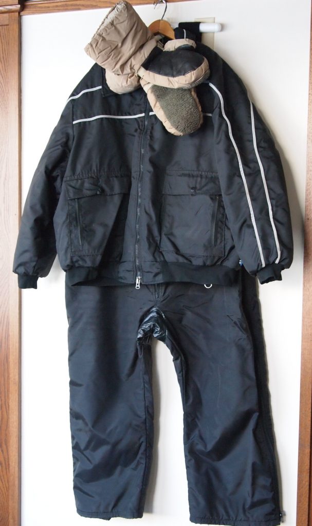 Ed Tanner's snowsuit.