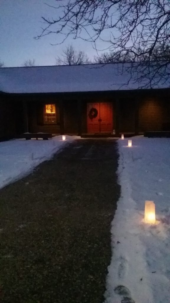 Candlelight Hike - Weyerhaeuser Museum, Little Falls, MN.