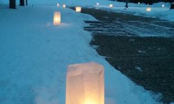 Candlelight Hike, Weyerhaeuser Museum, Little Falls, MN.