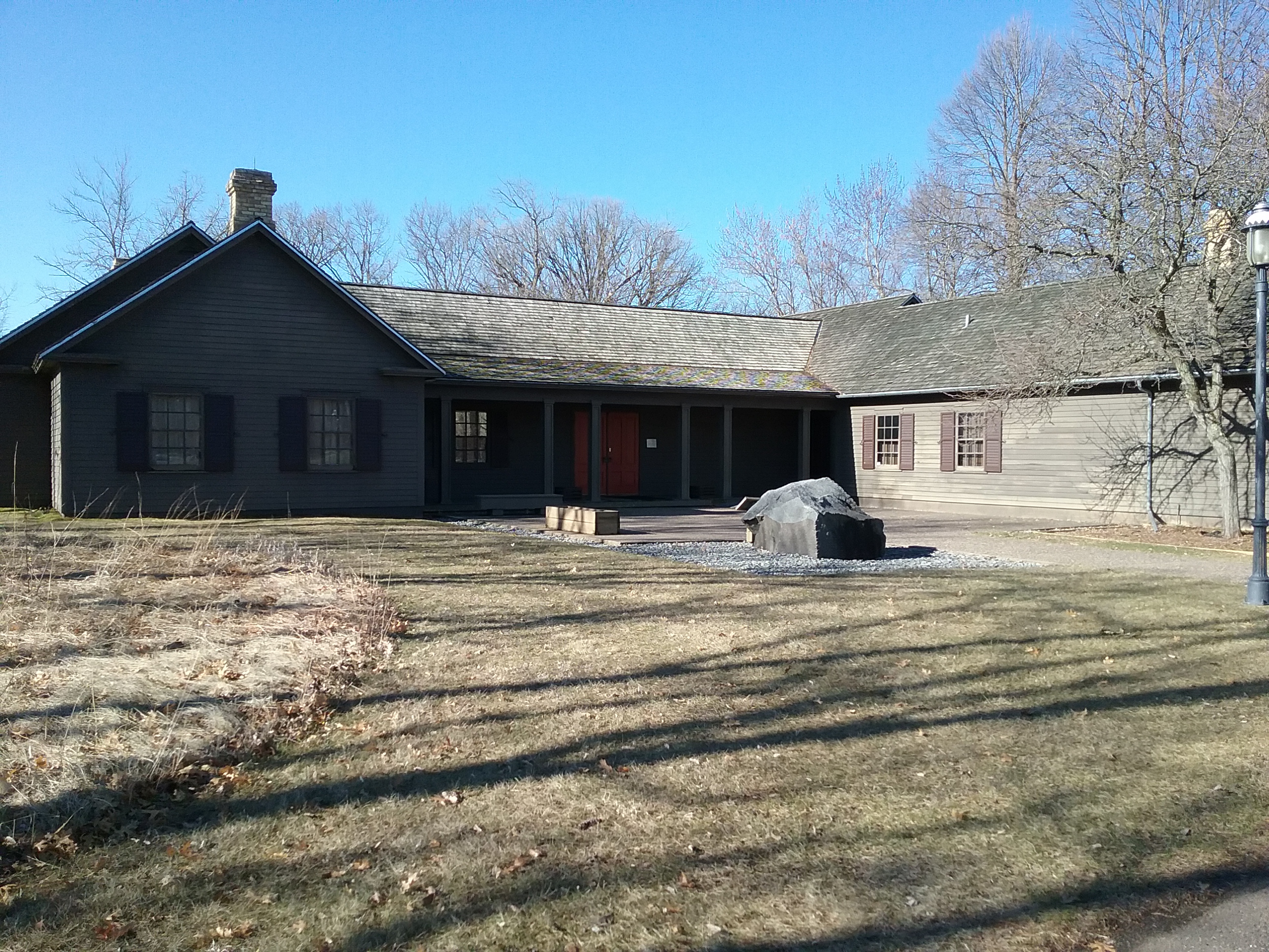The Charles A. Weyerhaeuser Memorial Museum, 2019. The wall that is awash in sunlight will be the wall that is painted during the Painting at the Museum class.