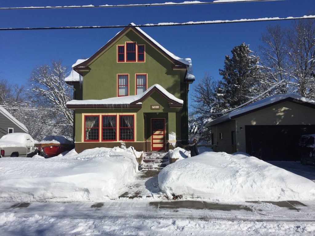 House in Cold Spring, Minnesota. Image courtesy Eric Cheever.