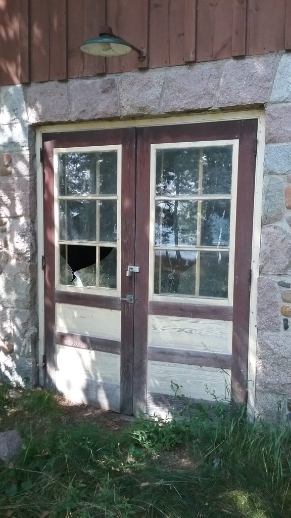 Weyerhaeuser family cabin on Lake Alexander, Morrison County, MN, August 4, 2017, photo by Mary Warner.